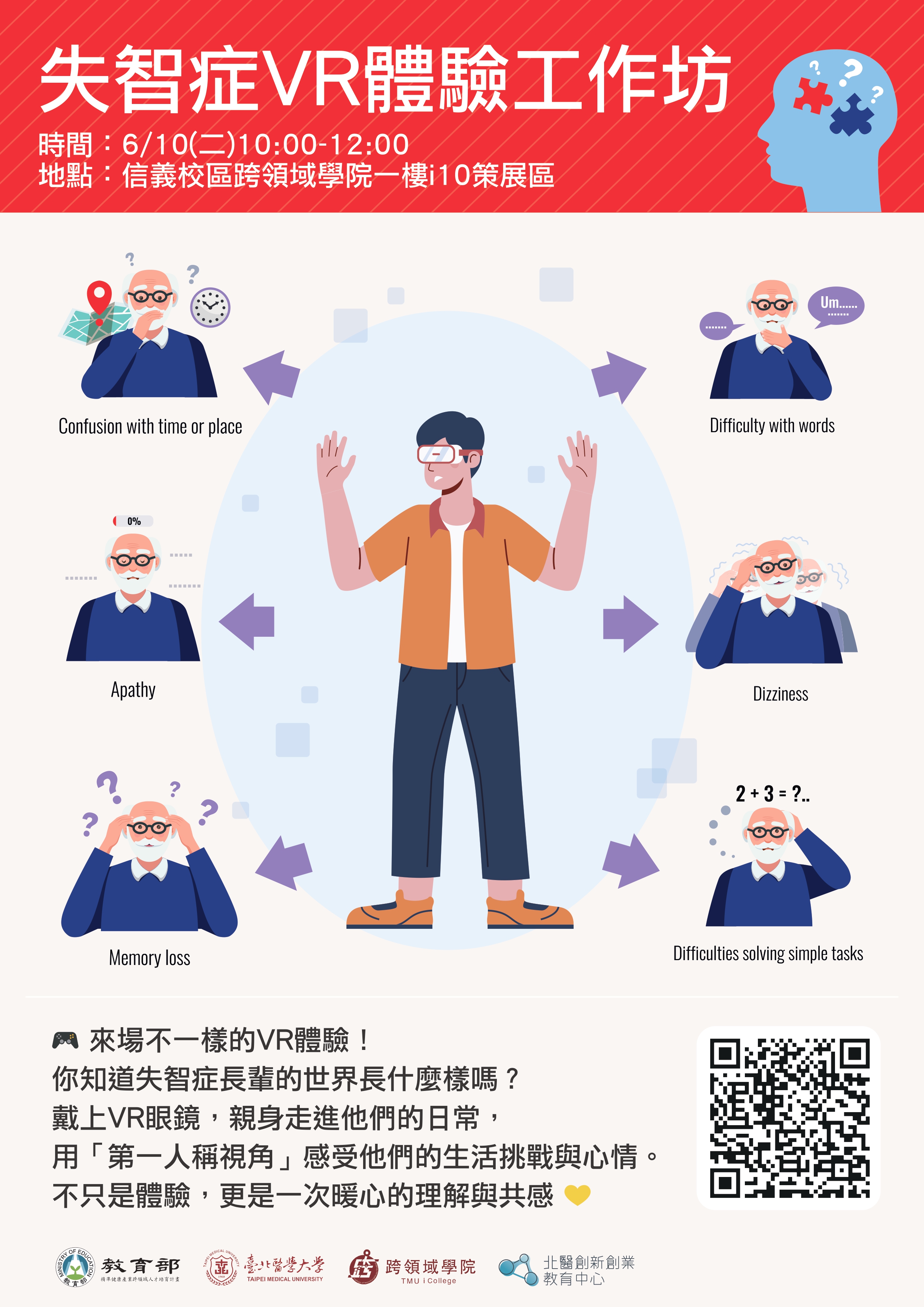 失智症VR體驗工作坊