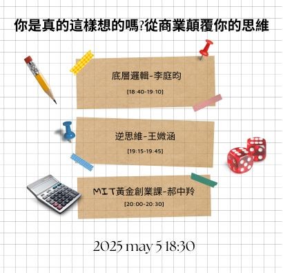 你是真的這樣想的嗎?從商業顛覆你的思維